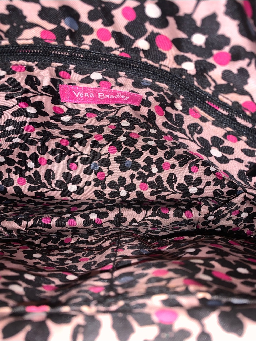 Vera Bradley Quilted Shoulder Bag - Black❤️❤️❤️ - Picture 5 of 5